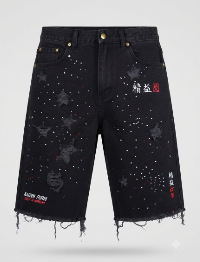 Premium "Built To Improve" Jorts
