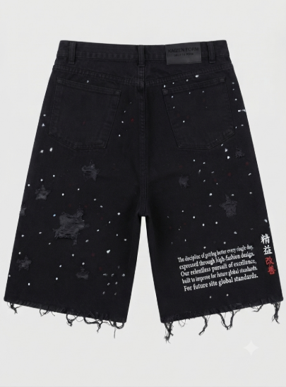 Premium "Built To Improve" Jorts